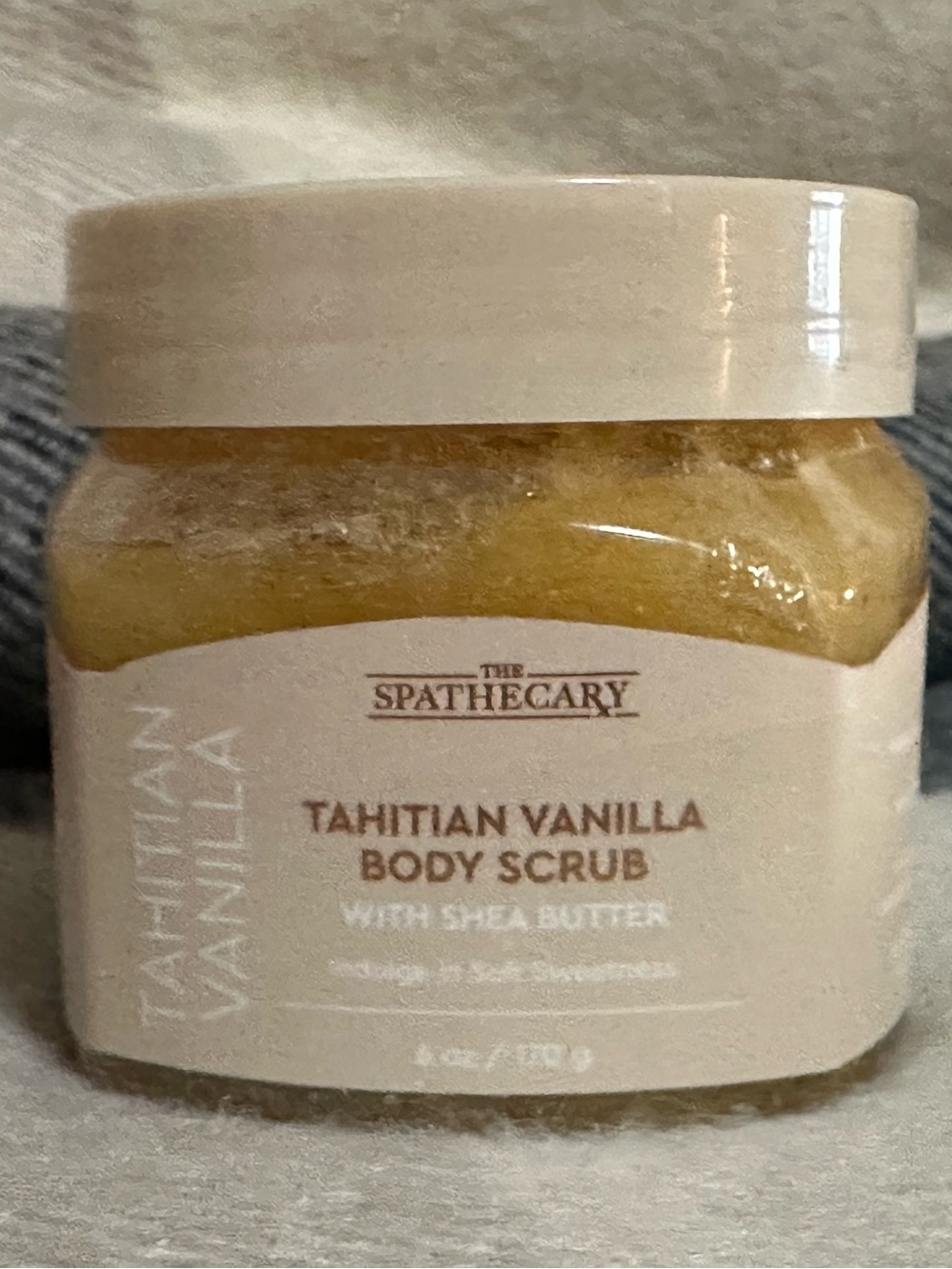 Tahitian Vanilla Body Scrub with Shea Butter